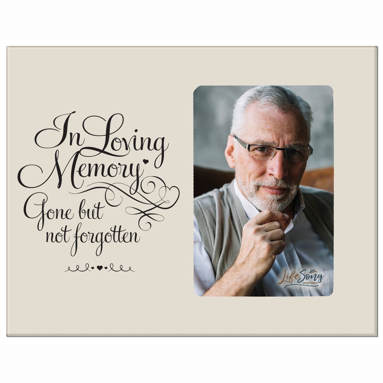 Memorial Photo Frame - In Loving Memory - LifeSong Milestones