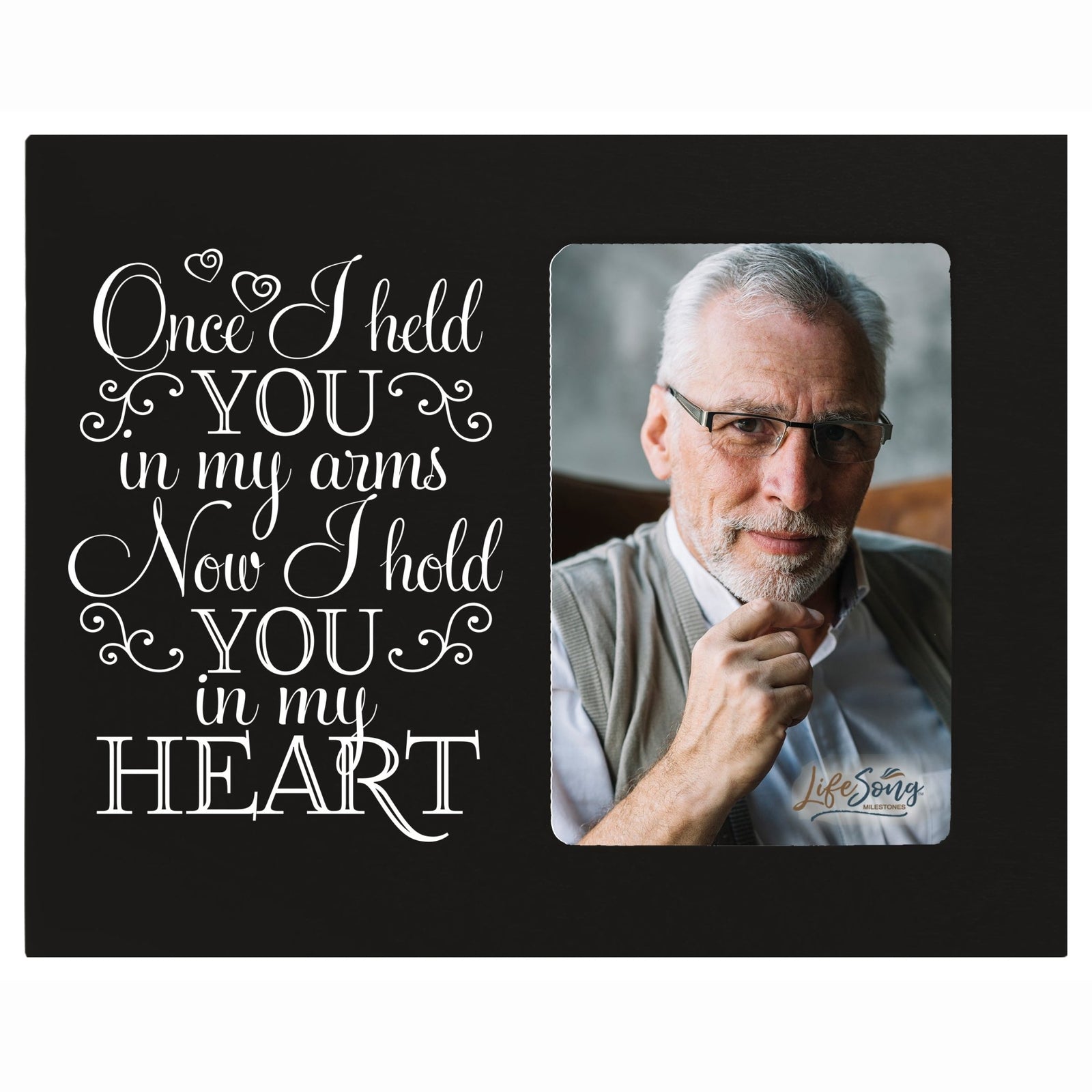 Memorial Photo Frame - Once I Held You - LifeSong Milestones