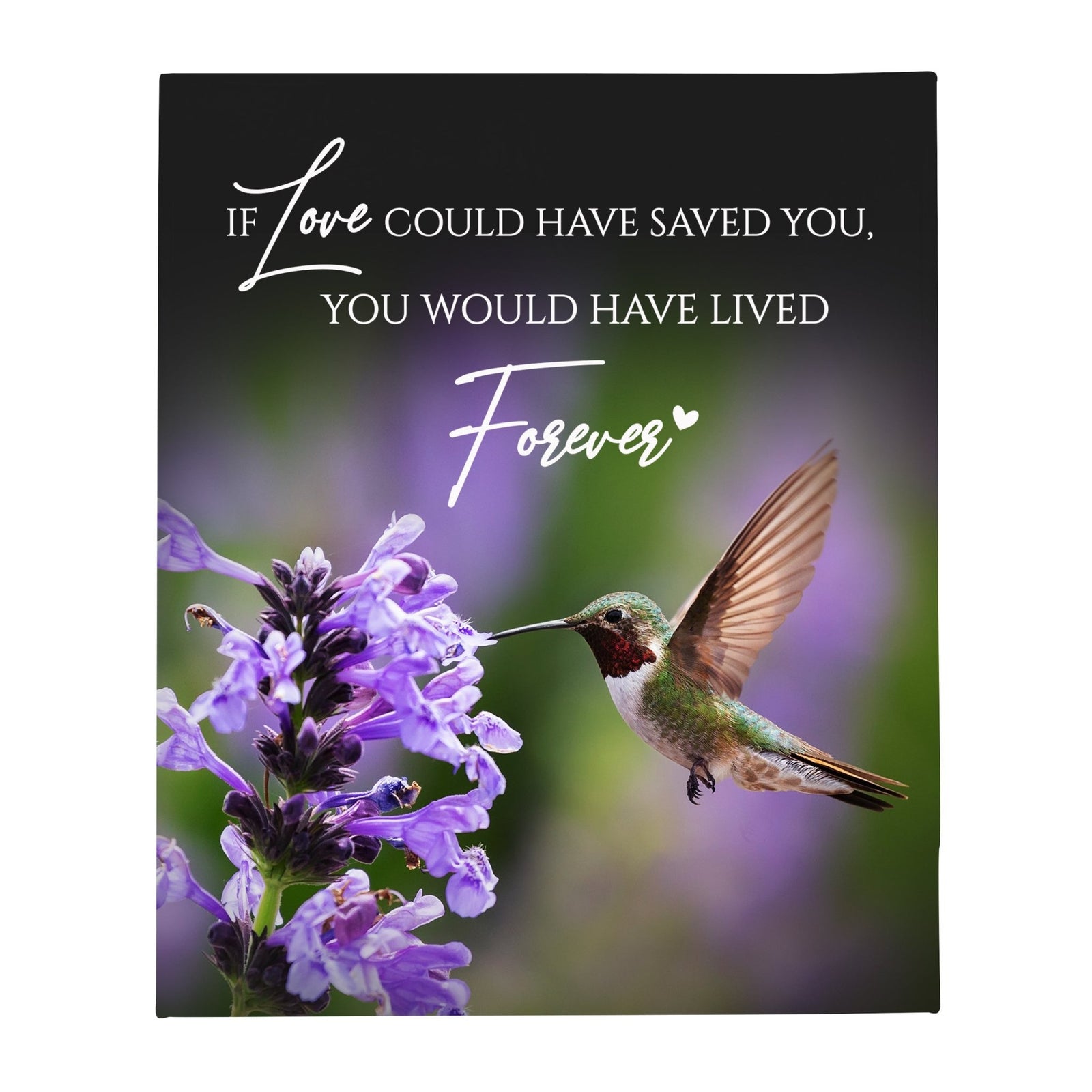 Memorial Soft Throw Blankets for Home Décor - LifeSong Milestones