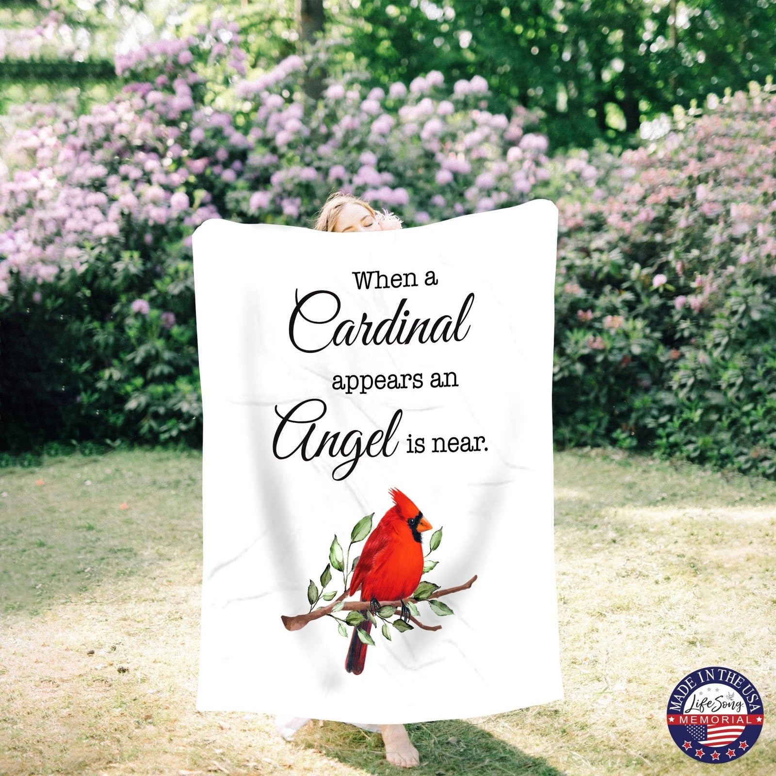 Memorial Soft Throw Blankets for Home Décor - LifeSong Milestones