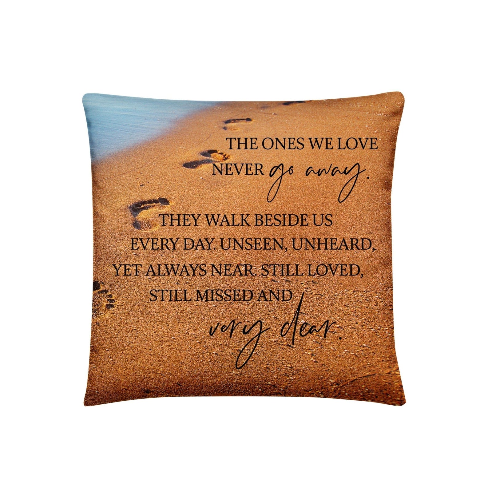 Memorial Sympathy Throw Pillow for Home Décor - LifeSong Milestones