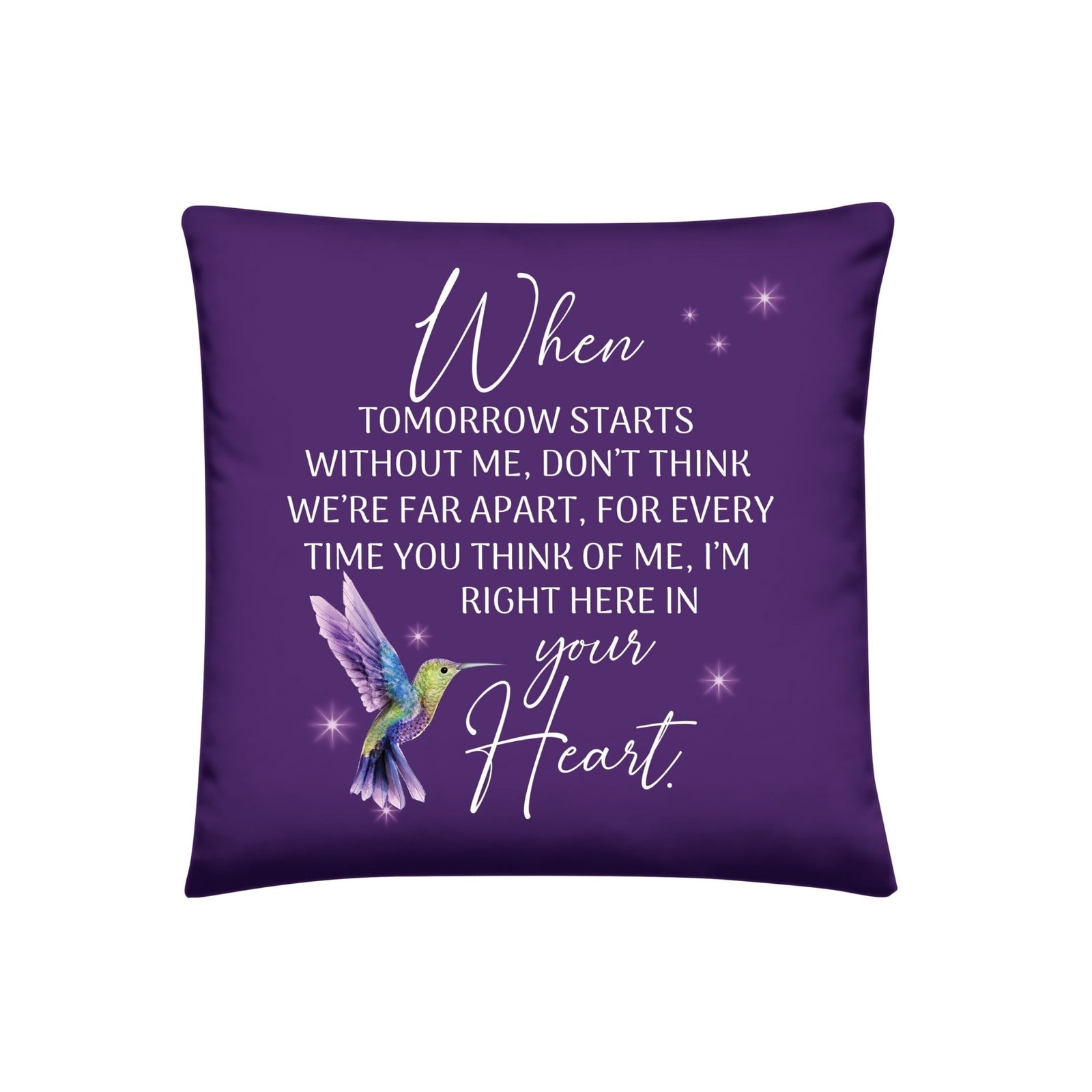 Memorial Sympathy Throw Pillow for Home Décor - LifeSong Milestones