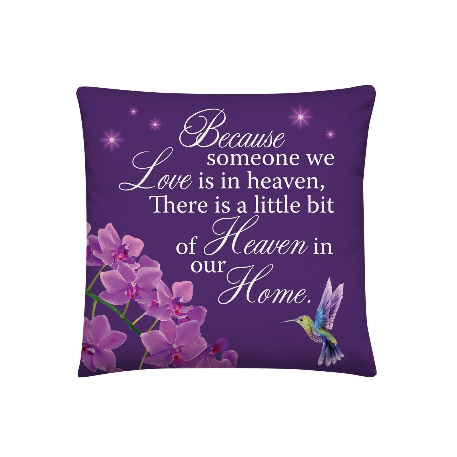 Memorial Sympathy Throw Pillow for Home Décor - LifeSong Milestones