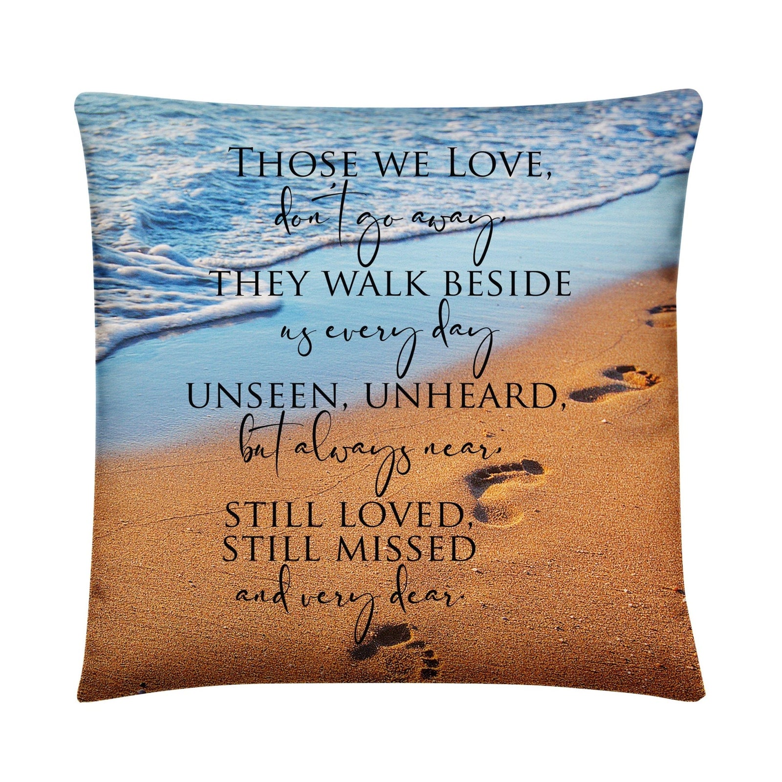 Memorial Sympathy Throw Pillow for Home Décor - LifeSong Milestones