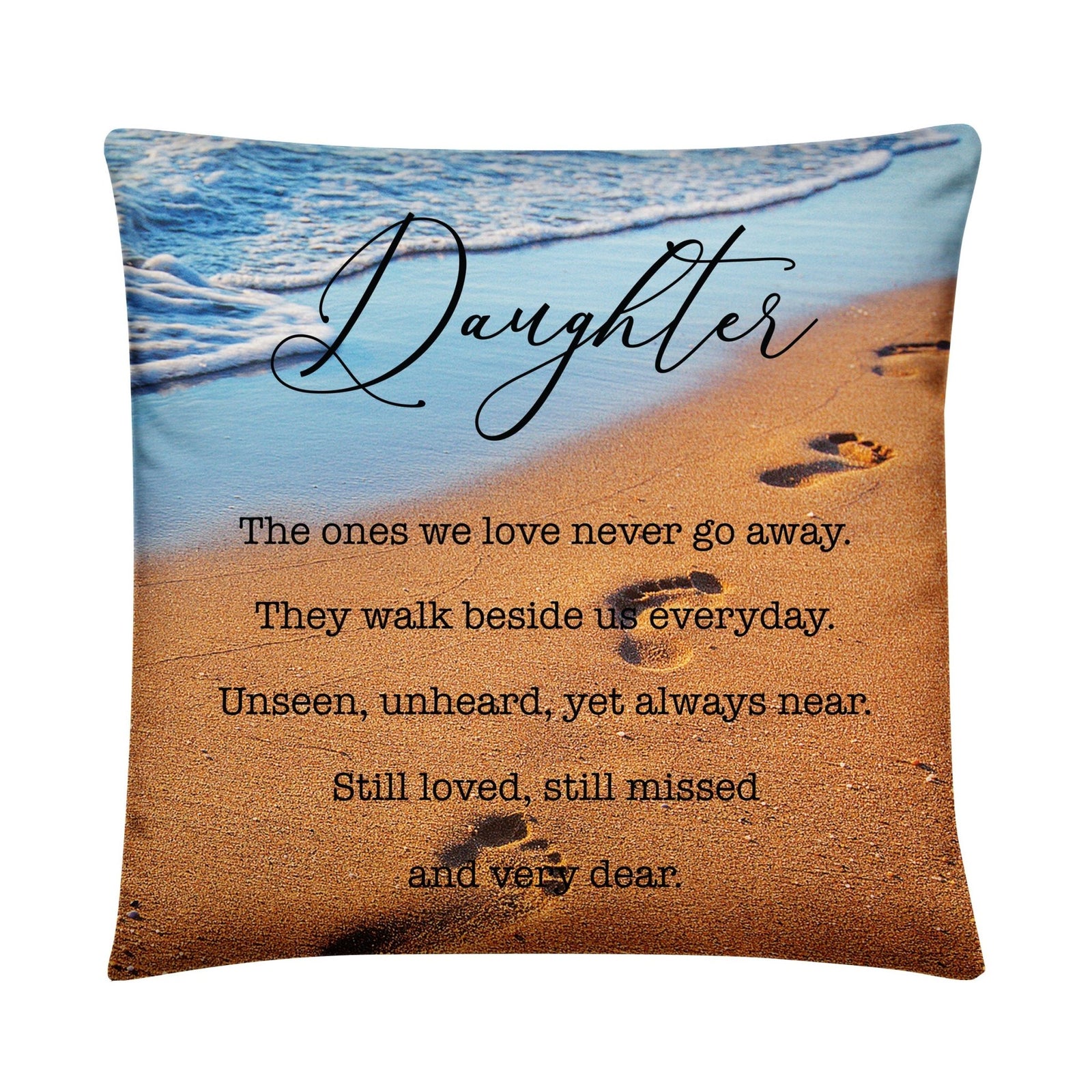 Memorial Sympathy Throw Pillow for Home Décor - LifeSong Milestones