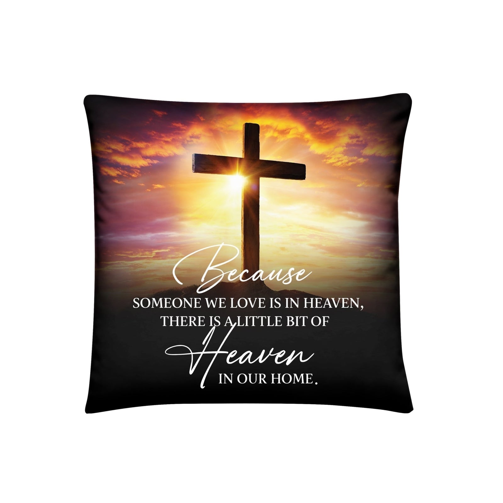Memorial Sympathy Throw Pillow for Home Décor - LifeSong Milestones