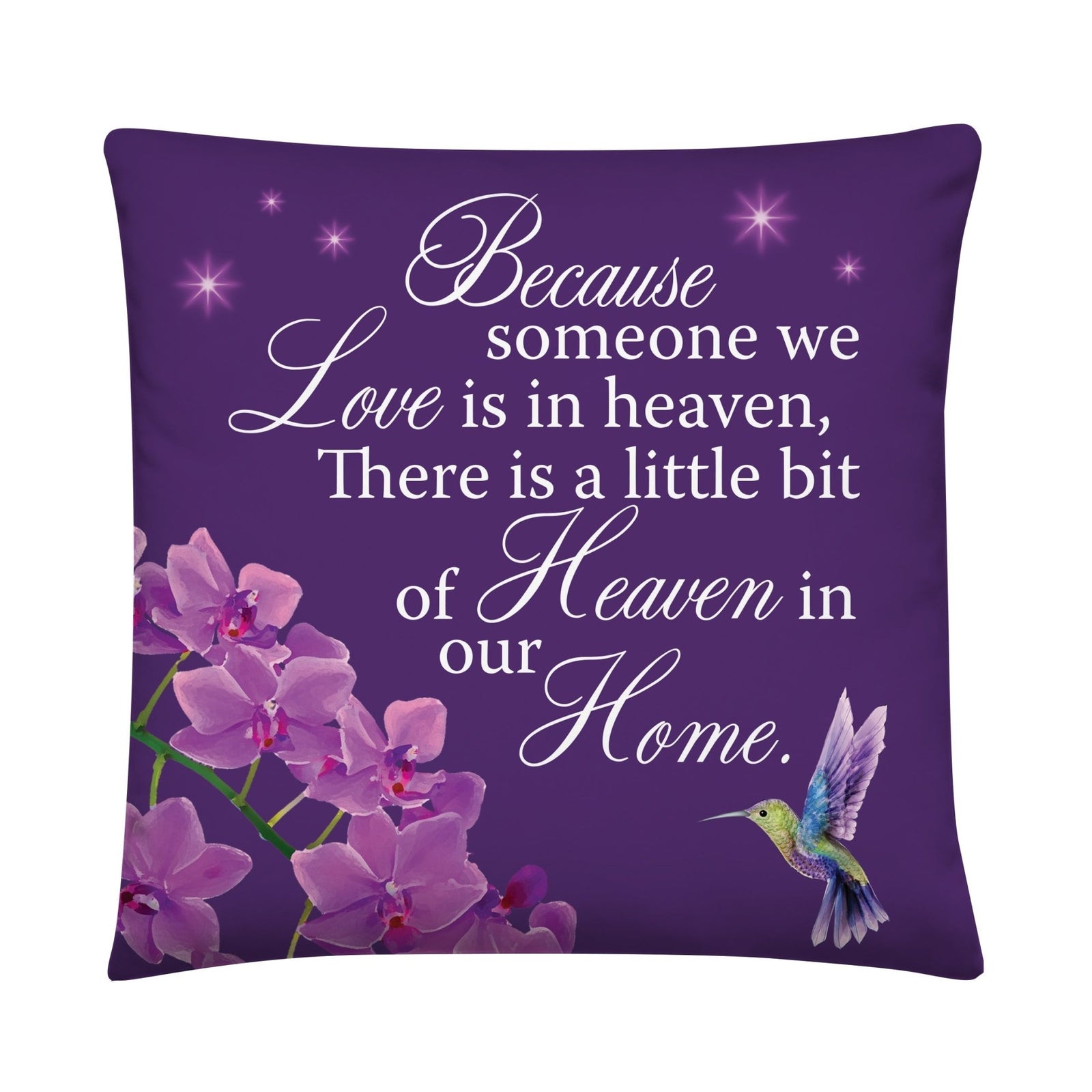 Memorial Sympathy Throw Pillow for Home Décor - LifeSong Milestones