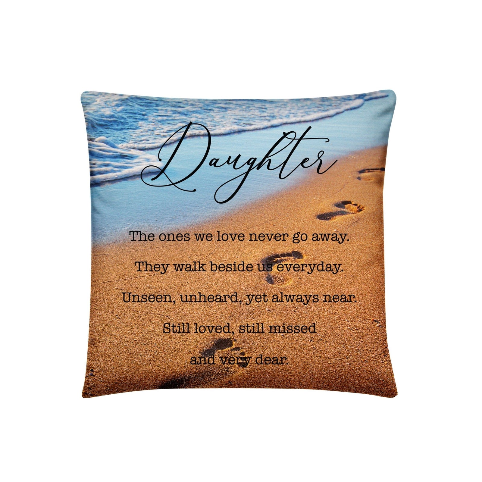 Memorial Sympathy Throw Pillow for Home Décor - LifeSong Milestones