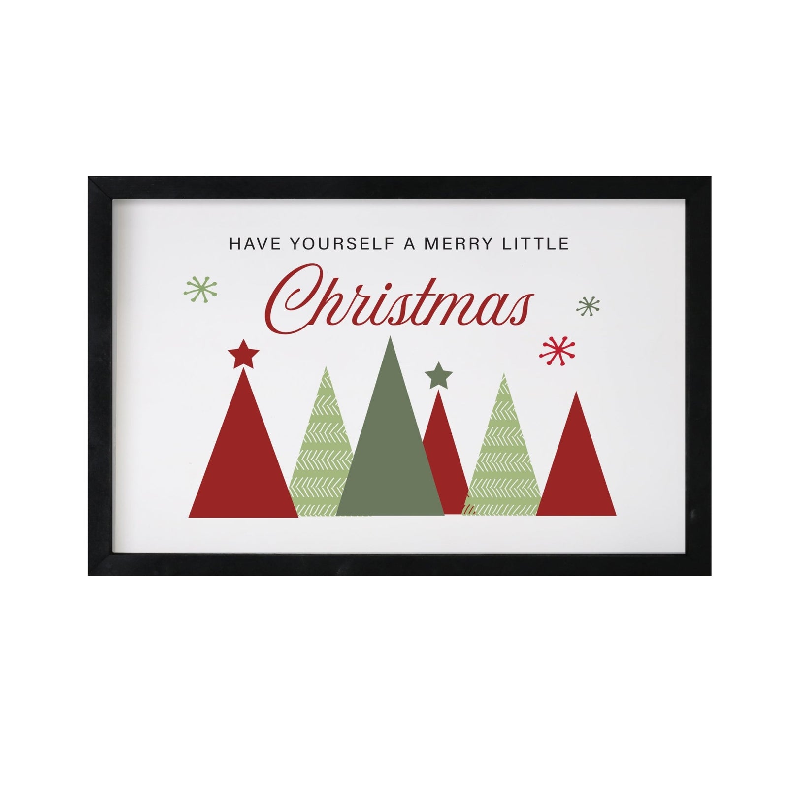 Merry Christmas Framed Shadow Box - Have Yourself A Merry - LifeSong Milestones