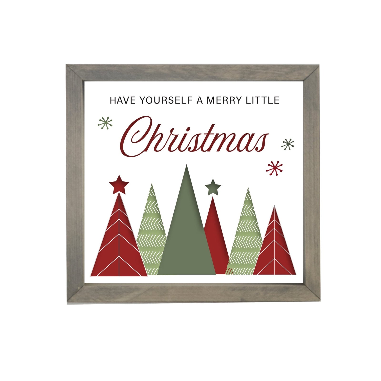 Merry Christmas Framed Shadow Box - Have Yourself A Merry - LifeSong Milestones
