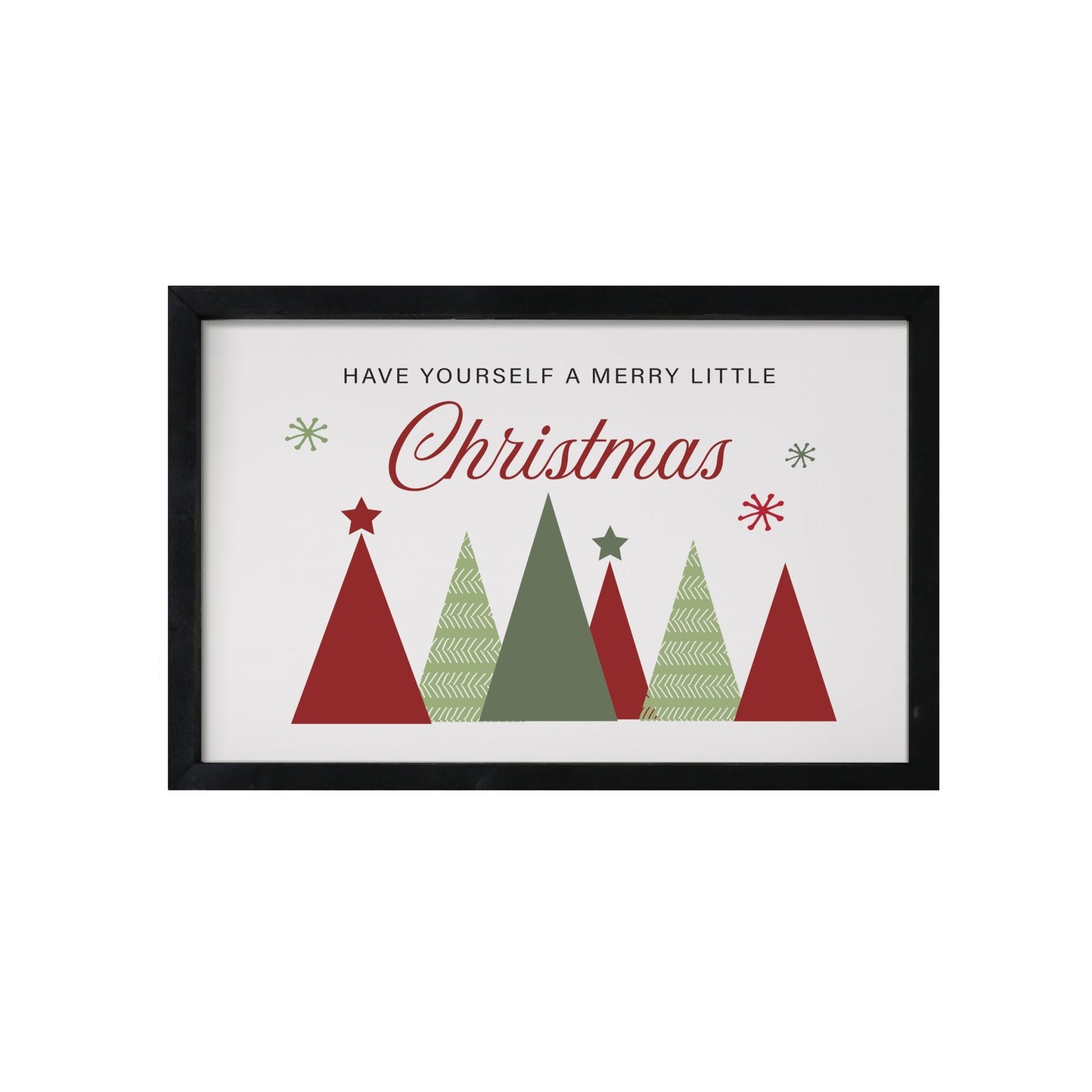 Merry Christmas Framed Shadow Box - Have Yourself A Merry - LifeSong Milestones