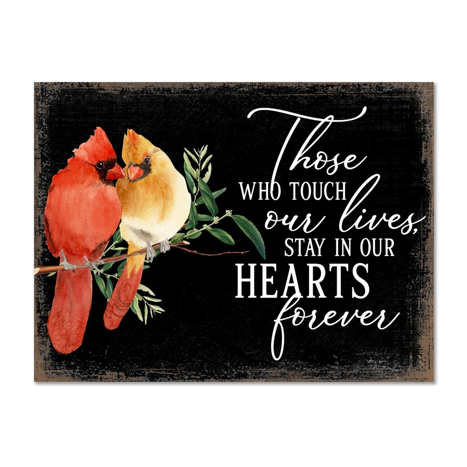 A cardinal magnet that serves as a lasting memorial decoration, offering comfort and solace.