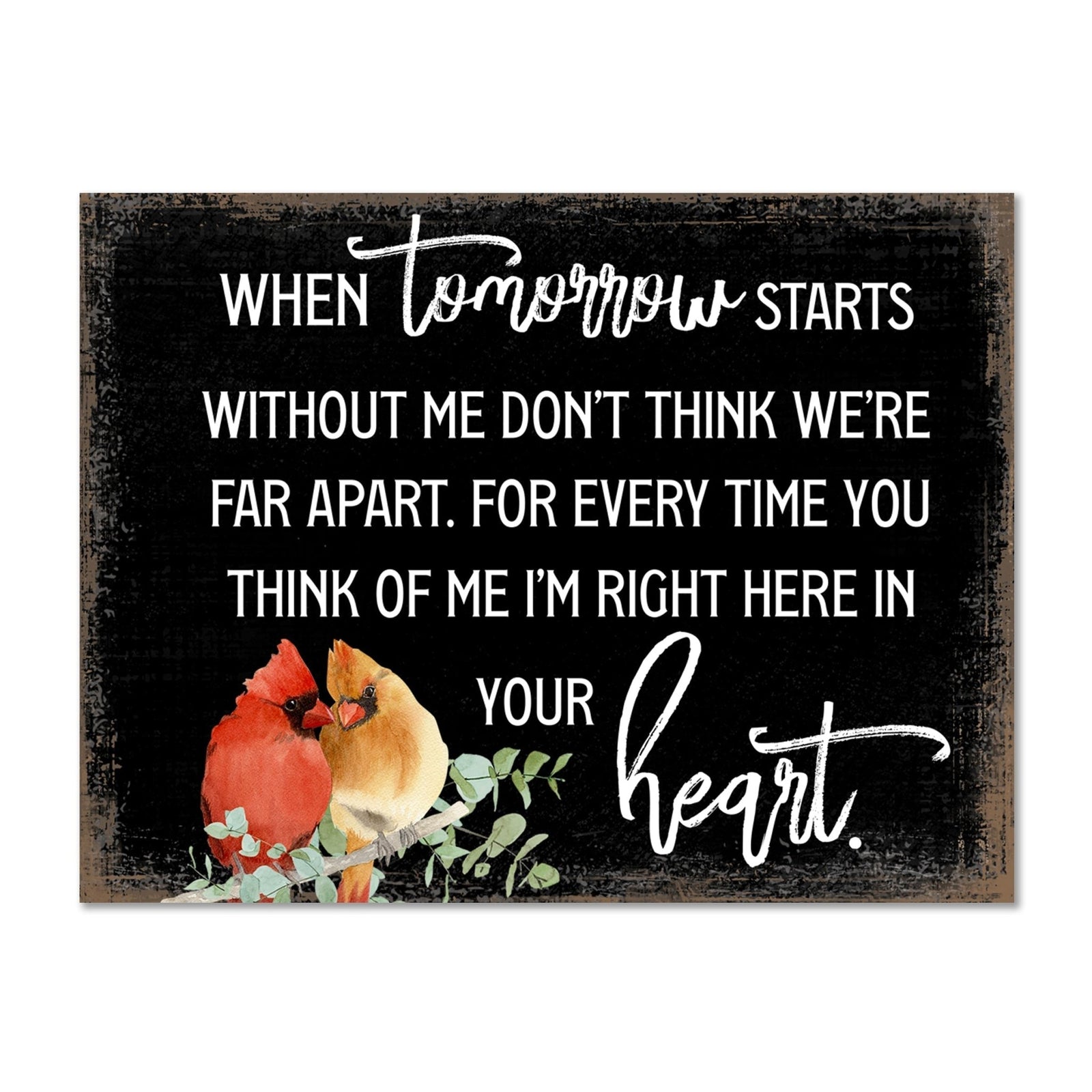 A modern cardinal magnet gracing a refrigerator - a heartfelt home decoration.