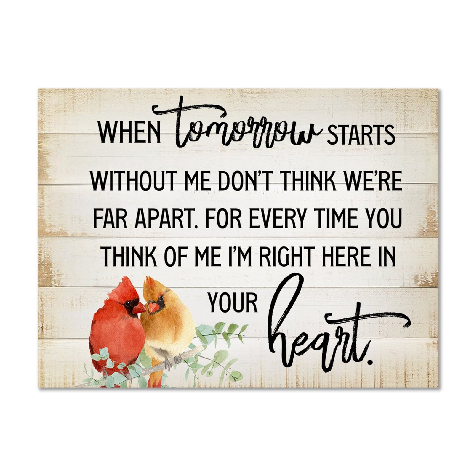 A cardinal magnet with a modern design, a heartfelt memorial home memorial decoration.