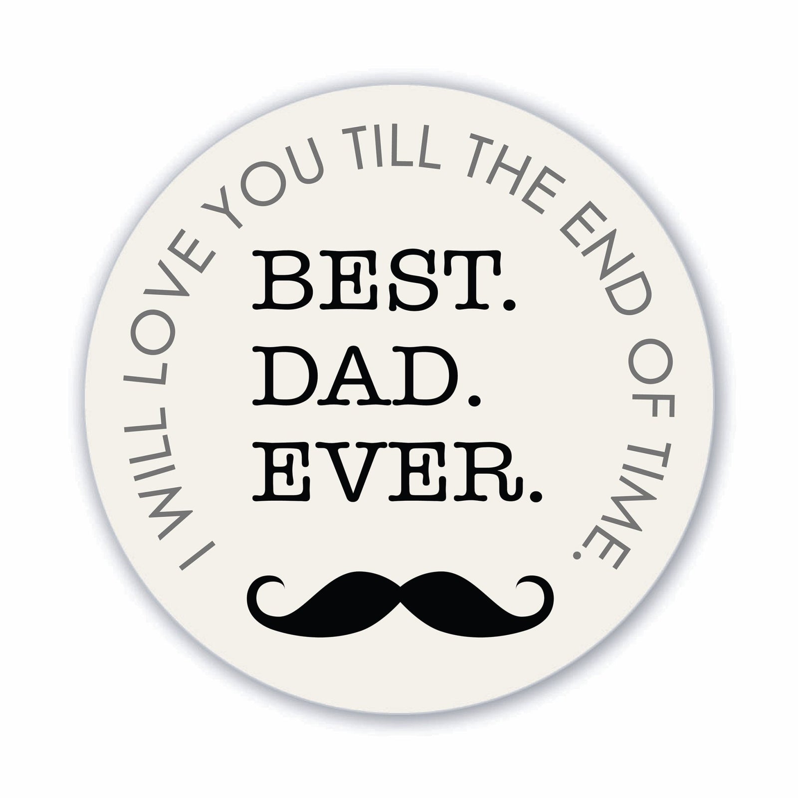 Modern Dad Refrigerator Magnet Gift - Dad Is My Hero - LifeSong Milestones
