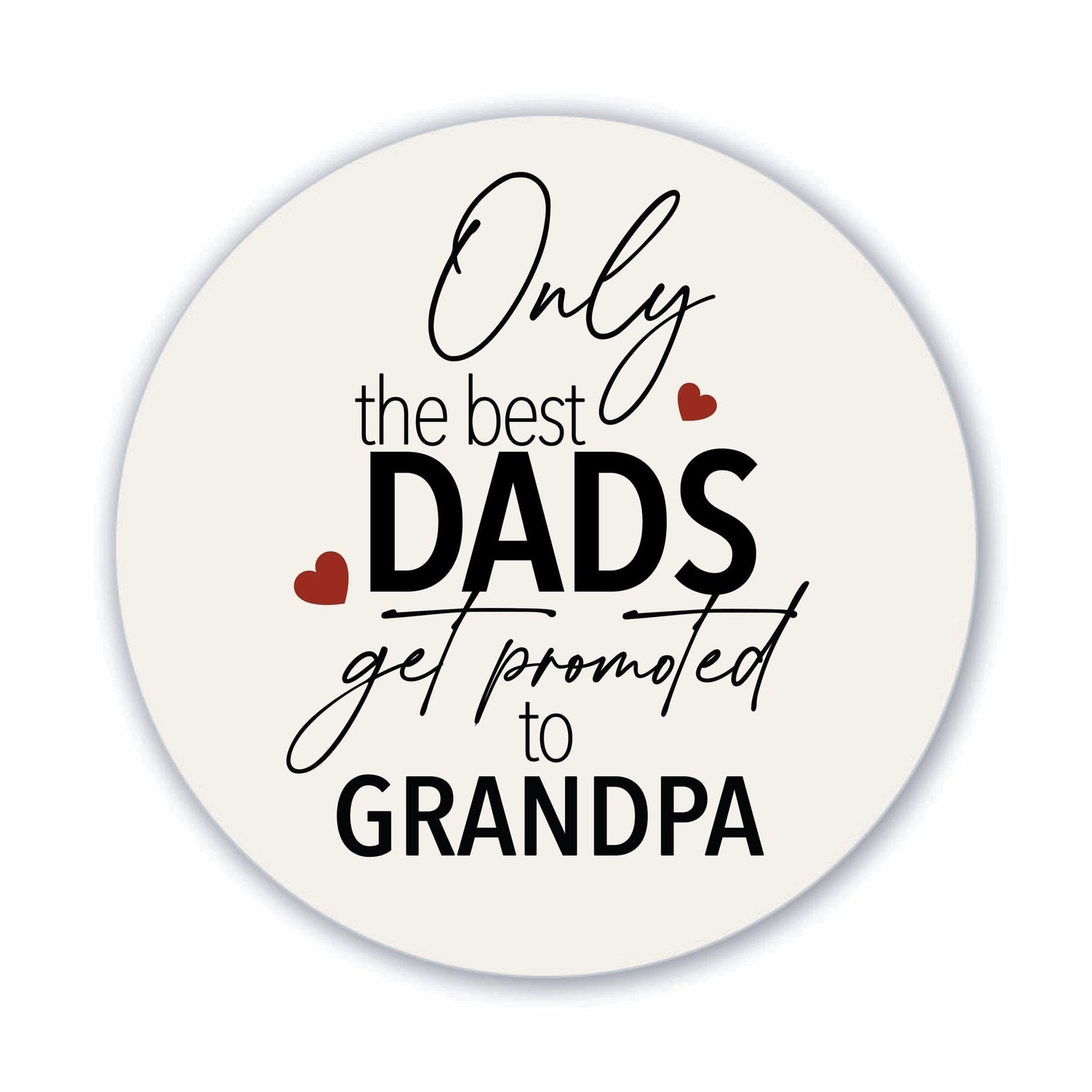 Modern Grandparents Refrigerator Magnet Gift - As A Grandpa - LifeSong Milestones