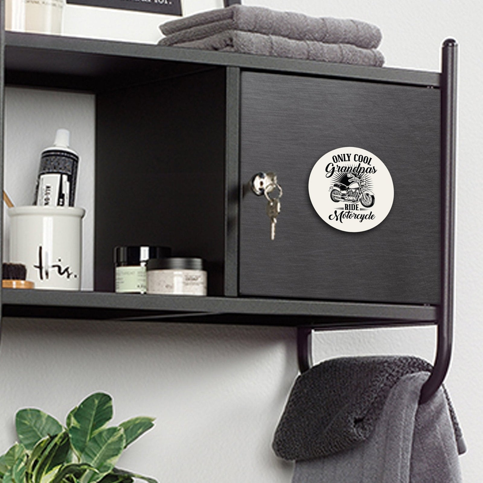 Modern Grandparents Refrigerator Magnet Gift - As A Grandpa - LifeSong Milestones