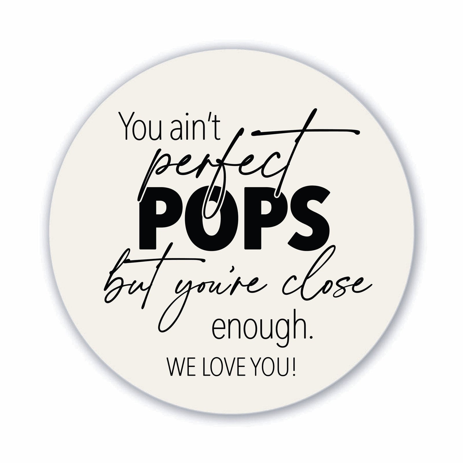 Modern Grandparents Refrigerator Magnet Gift - As A Grandpa - LifeSong Milestones