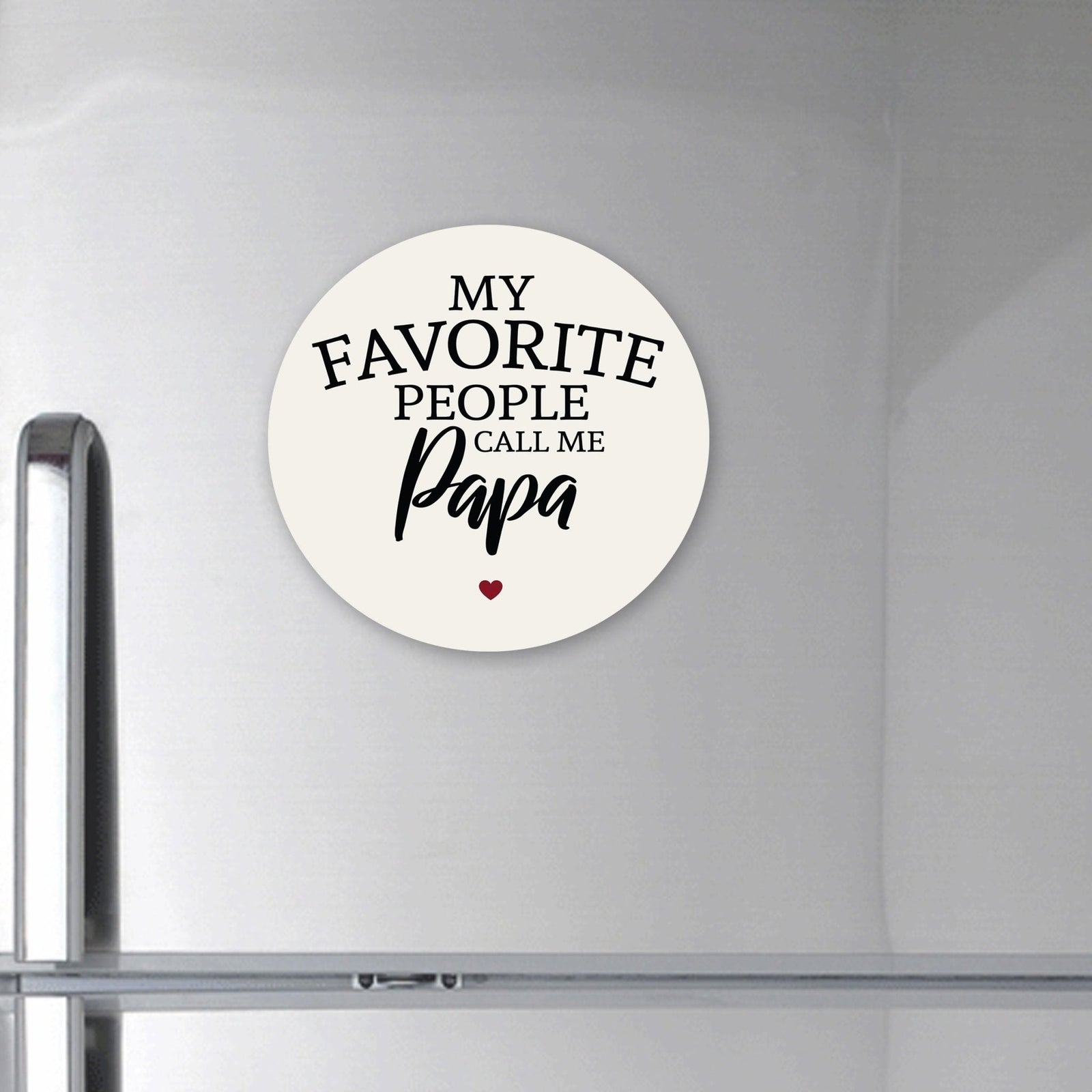 Modern Grandparents Refrigerator Magnet Gift - As A Grandpa - LifeSong Milestones