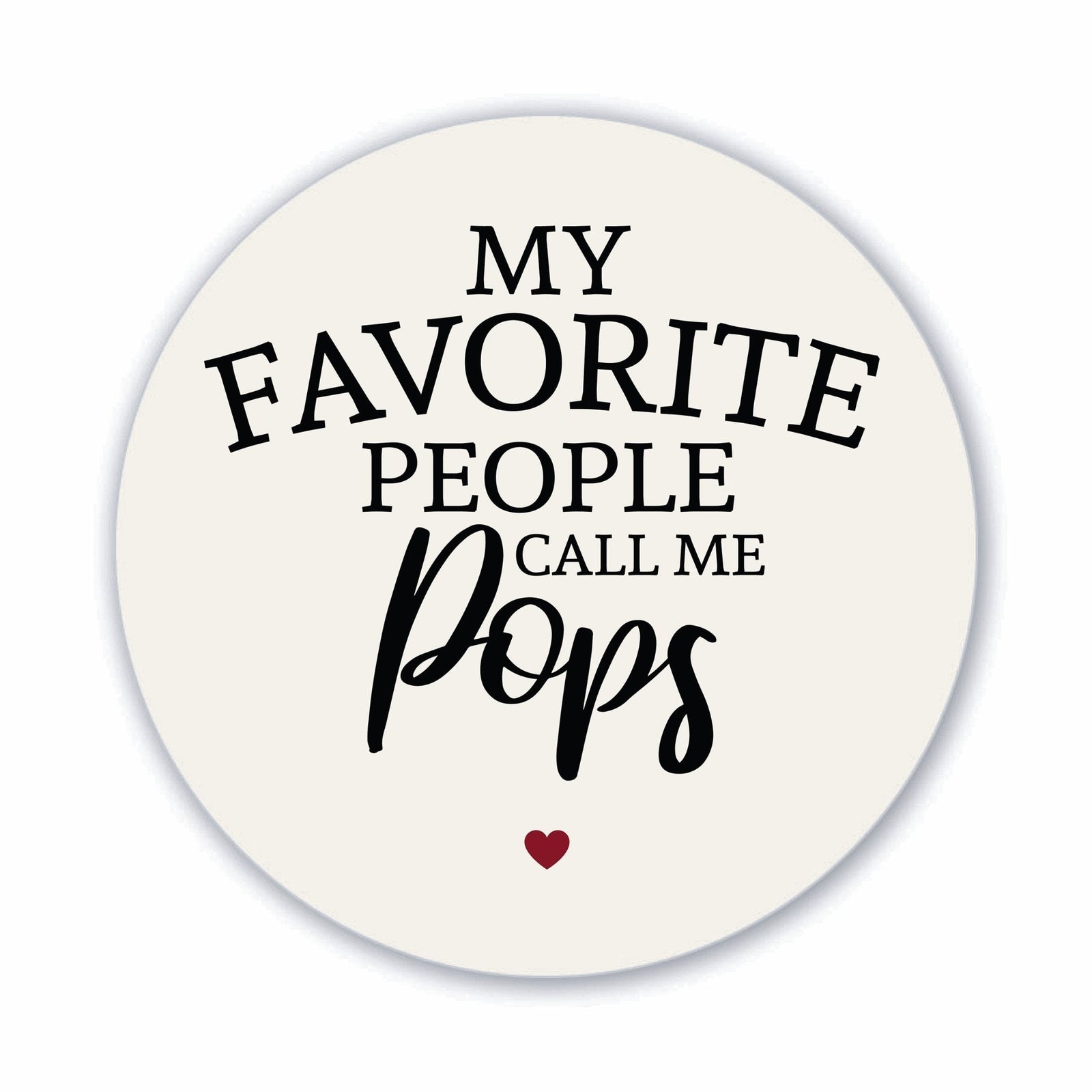 Modern Grandparents Refrigerator Magnet Gift - As A Grandpa - LifeSong Milestones