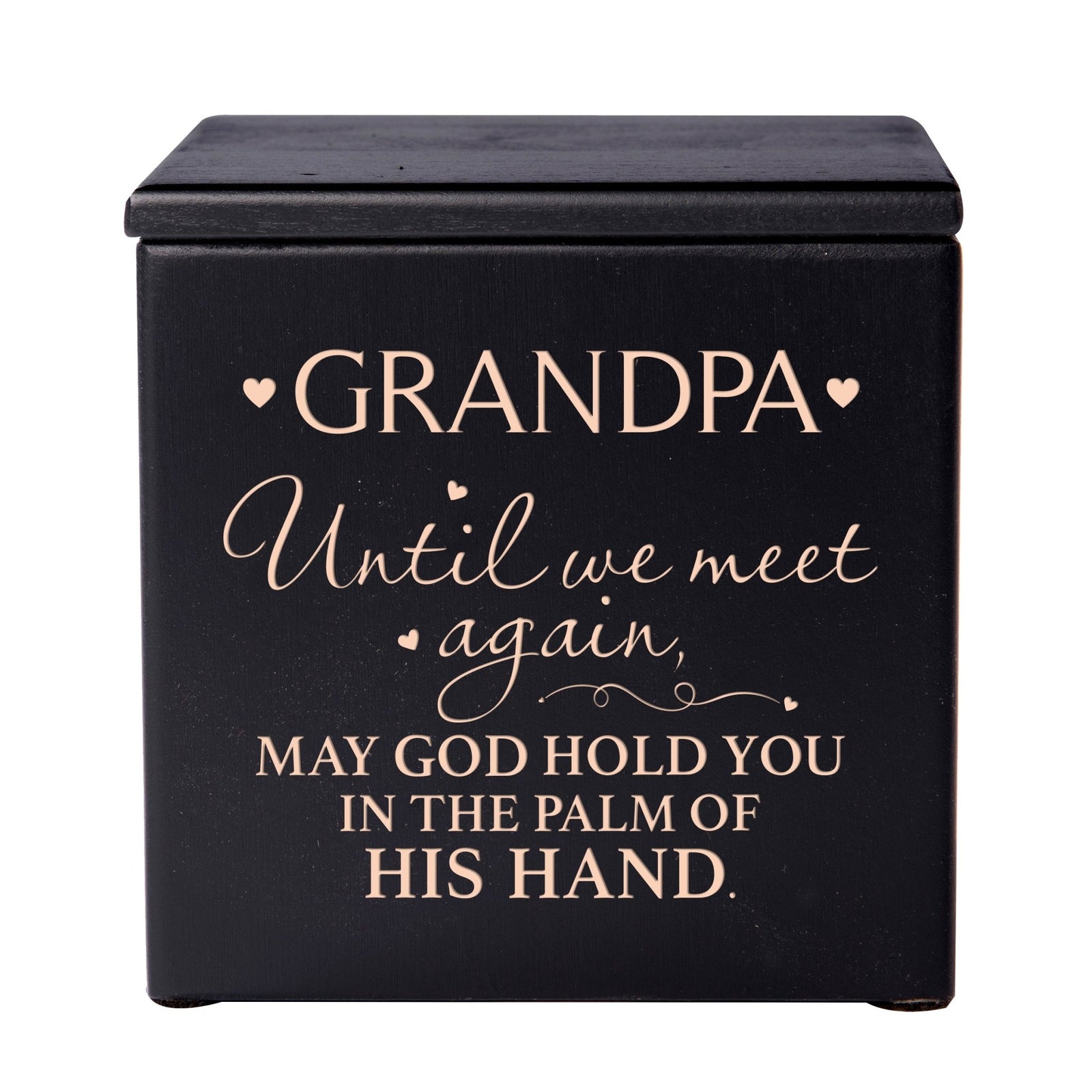 Small Handcrafted Wooden Cremation Urns For Cherishing Grandpa's Memory