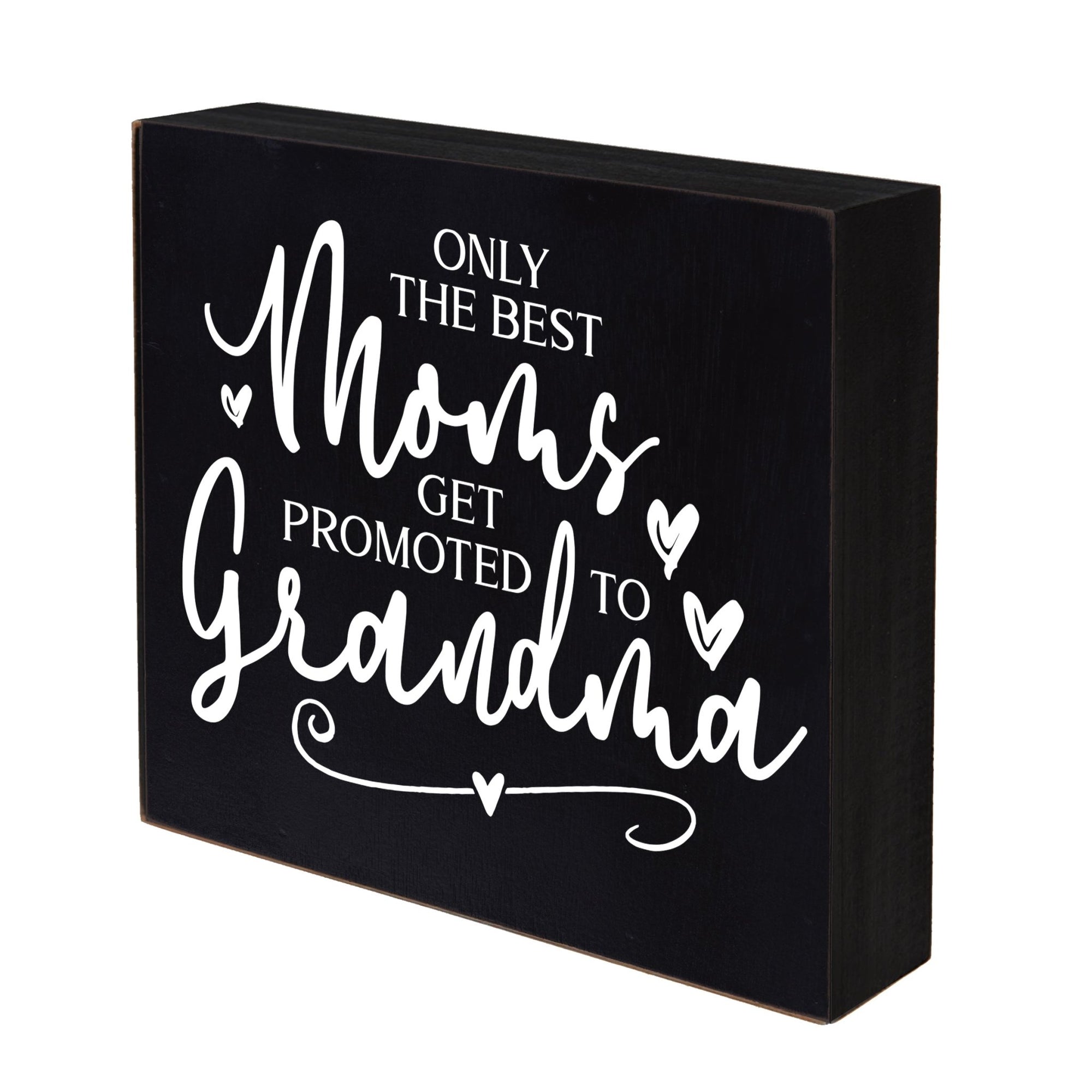 Modern Inspirational Shadow Box for Everyday Home Decorations For Mothers 6x6 - Only The Best Moms - LifeSong Milestones