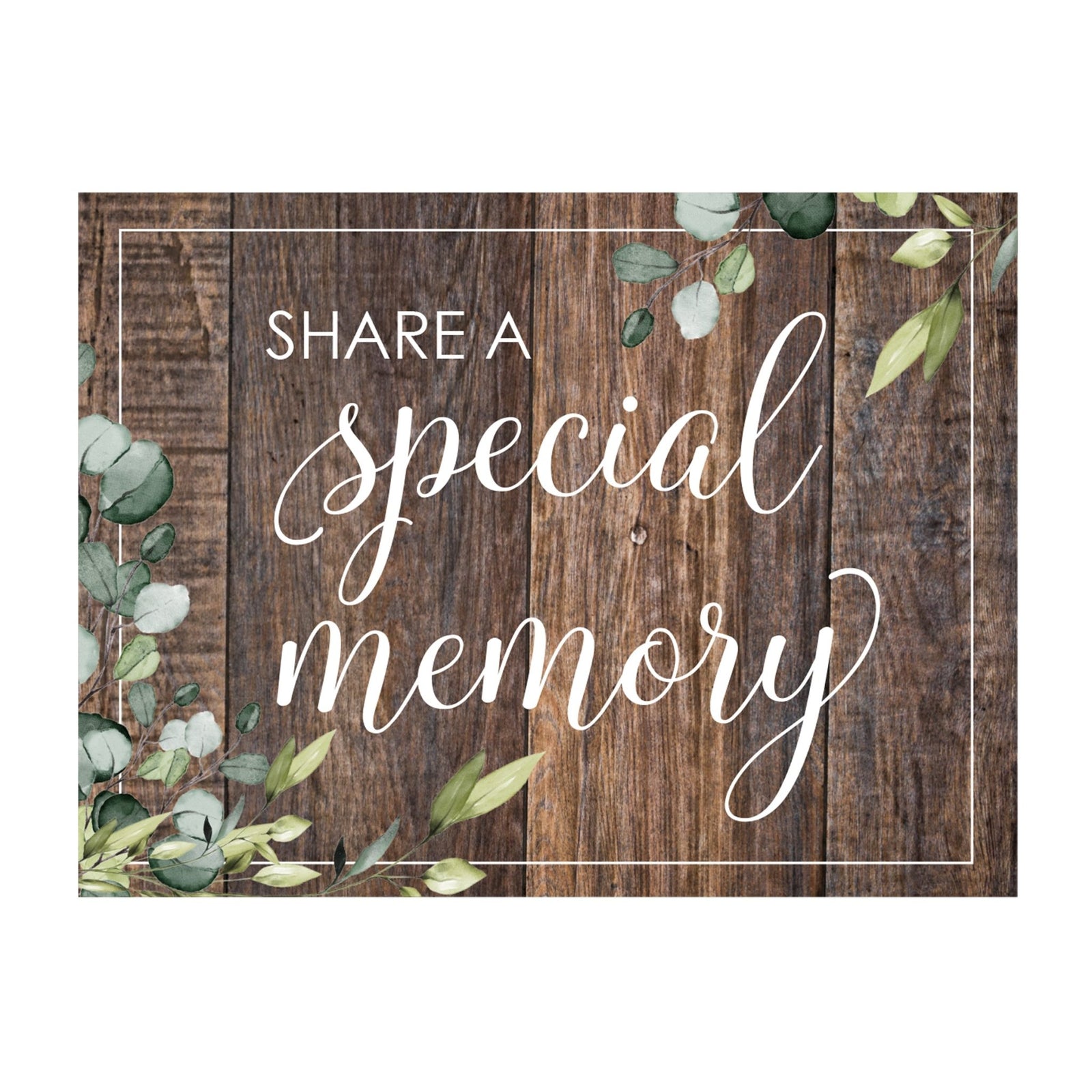 Modern Memorial 3 Piece Set Wooden 6x8 inches Hanging Wall Art Sign – If Heaven - LifeSong Milestones