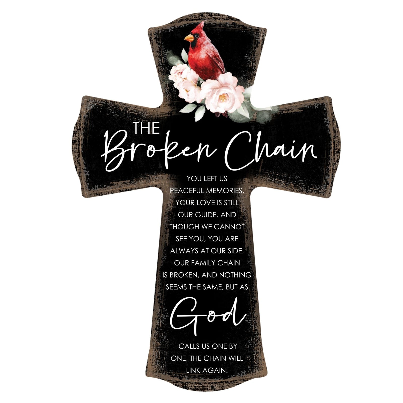 Modern Memorial Wall Cross Bereavement Gift - LifeSong Milestones