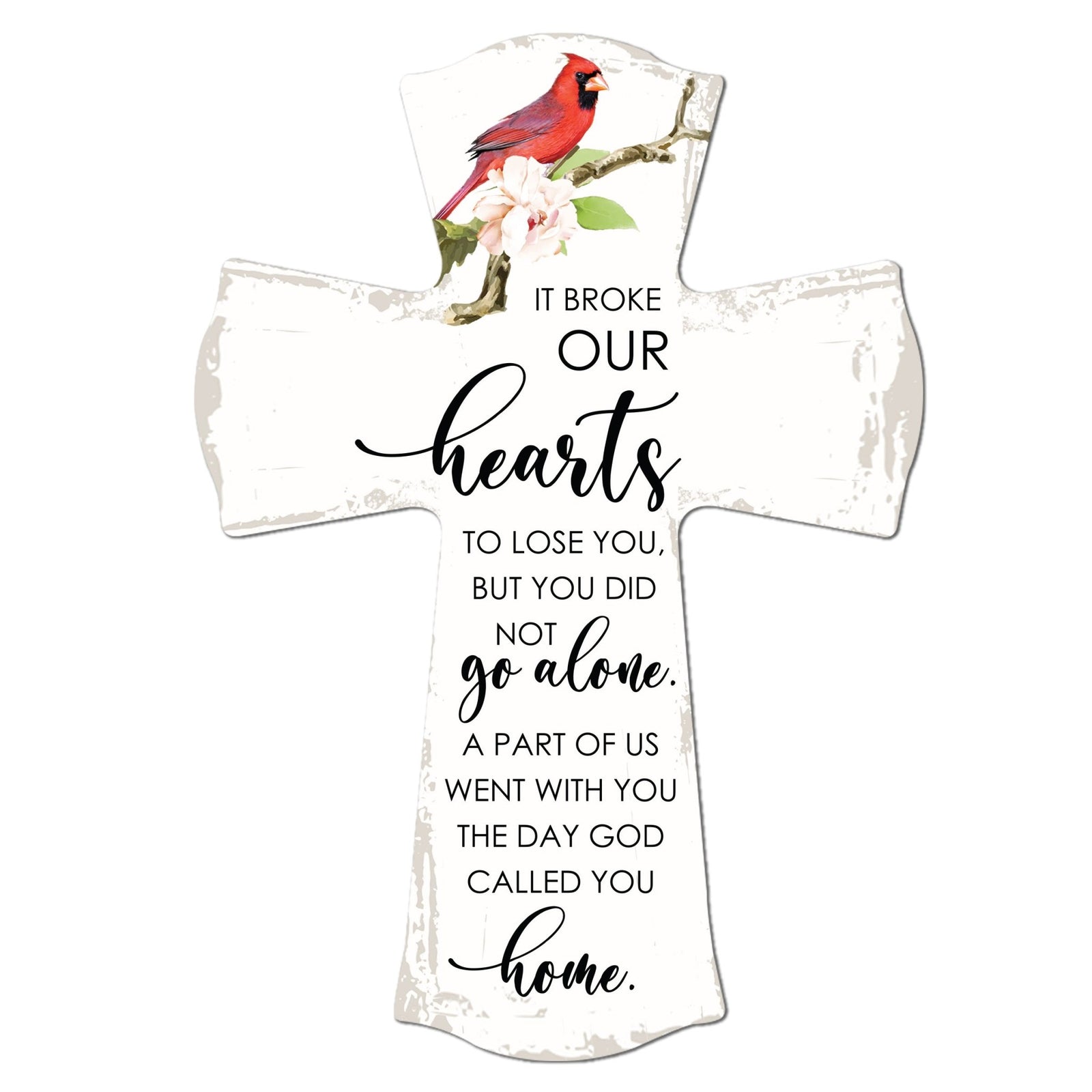 Modern Memorial Wall Cross Bereavement Gift - LifeSong Milestones