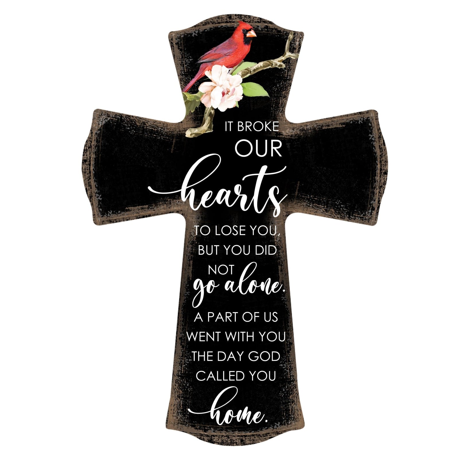 Modern Memorial Wall Cross Bereavement Gift - LifeSong Milestones