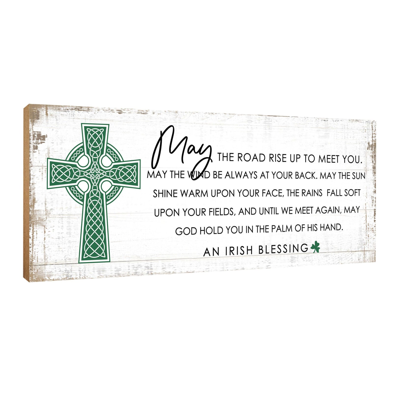 Modern St. Patrick’s Day Wooden Tabletop Signs and Shelf Decor for Home Décorations - LifeSong Milestones
