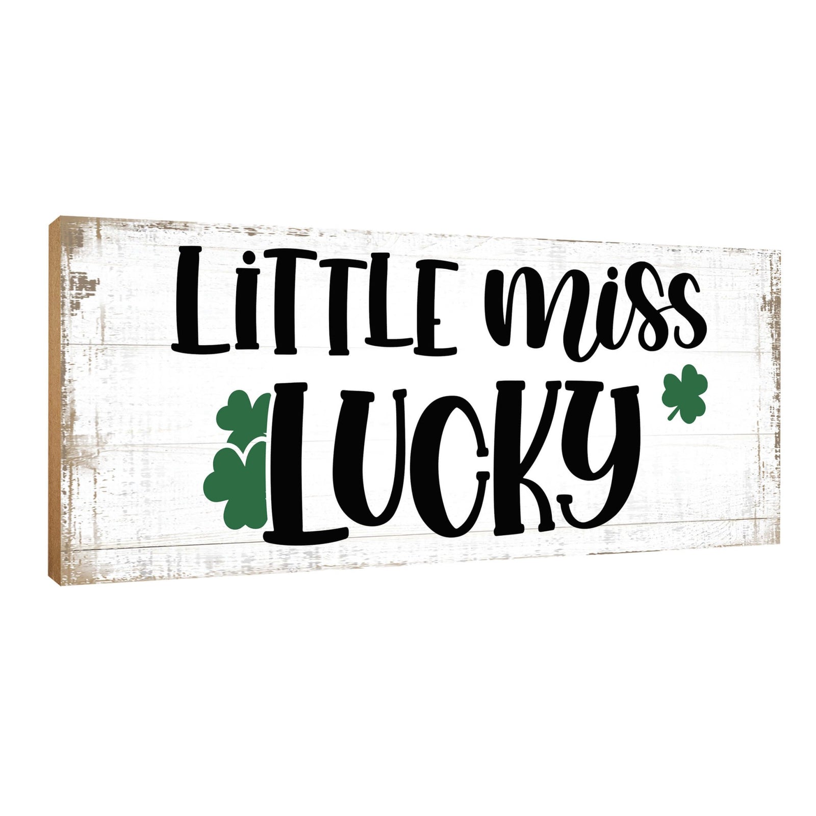 Modern St. Patrick’s Day Wooden Tabletop Signs and Shelf Decor for Home Décorations - LifeSong Milestones