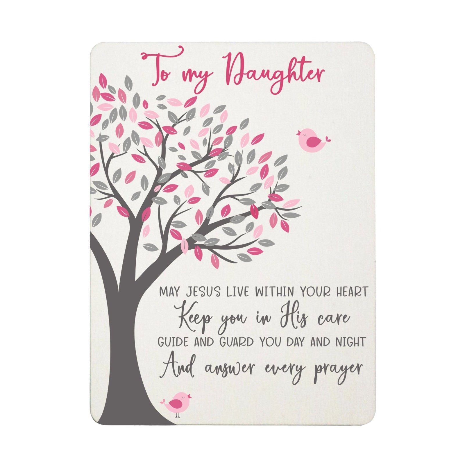 Newborn Baby Scripture Magnet for Fridge - May Jesus - LifeSong Milestones