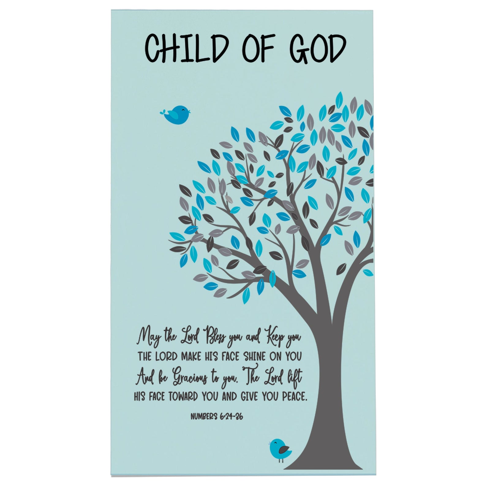 Nursery Decor Wall Sign 8"x16" - LifeSong Milestones