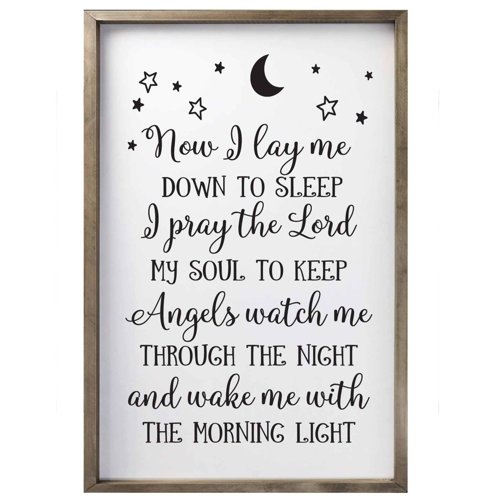 Nursery Wall Decor Shadow Box For Boys and Girls - Children - LifeSong Milestones