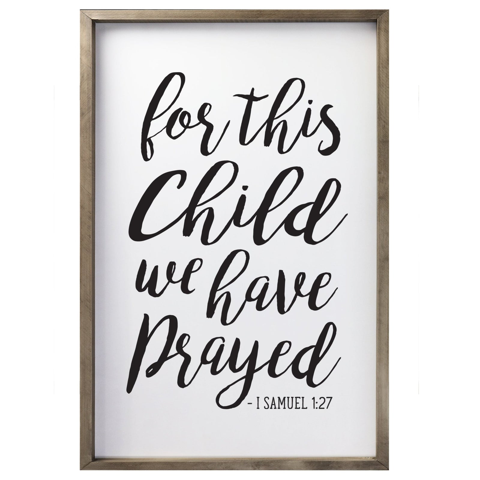 Nursery Wall Decor Shadow Box For Boys and Girls - Children - LifeSong Milestones