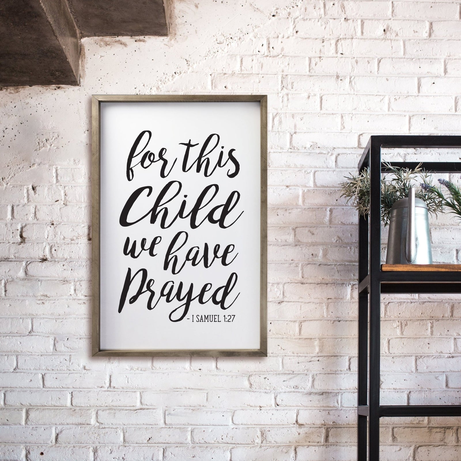 Nursery Wall Decor Shadow Box For Boys and Girls - Children - LifeSong Milestones
