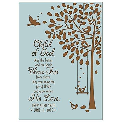 Baptismal Wall Plaque Gift for Godchild