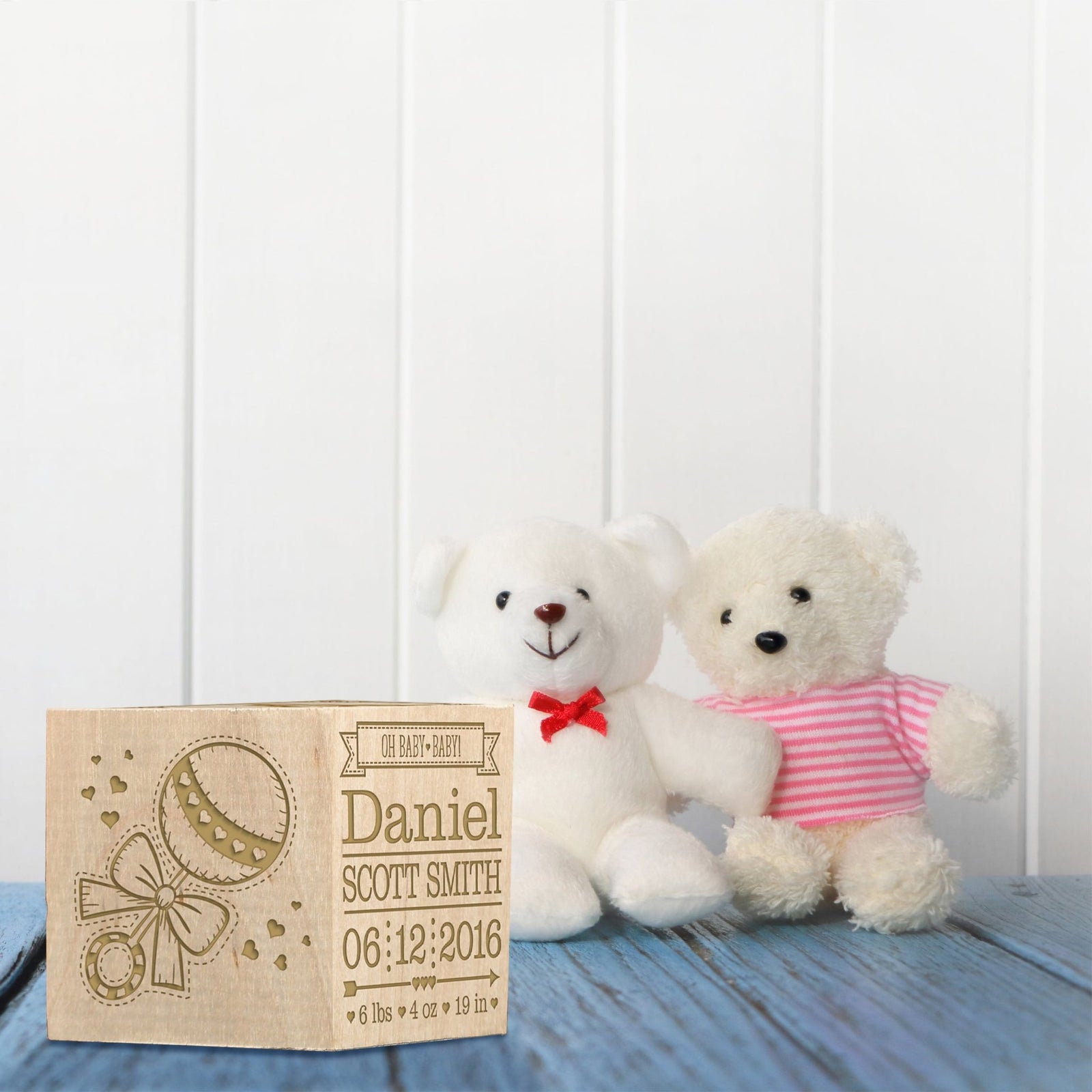 Personalized Baby Block - Every Good & Perfect Gift - LifeSong Milestones