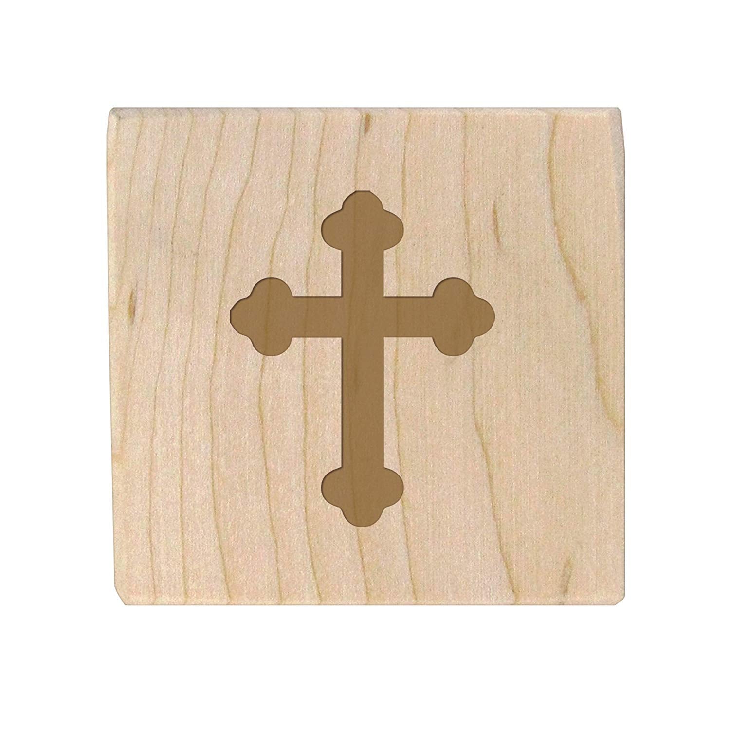 Personalized Baby Dedication Maple Blocks - May God Bless You - LifeSong Milestones