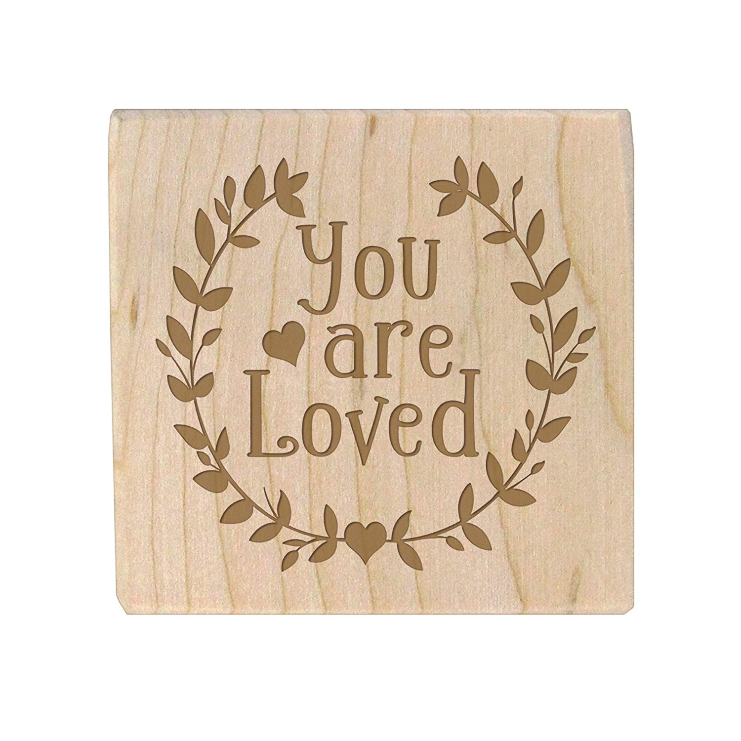 Personalized Baby Dedication Maple Blocks - May God Bless You - LifeSong Milestones