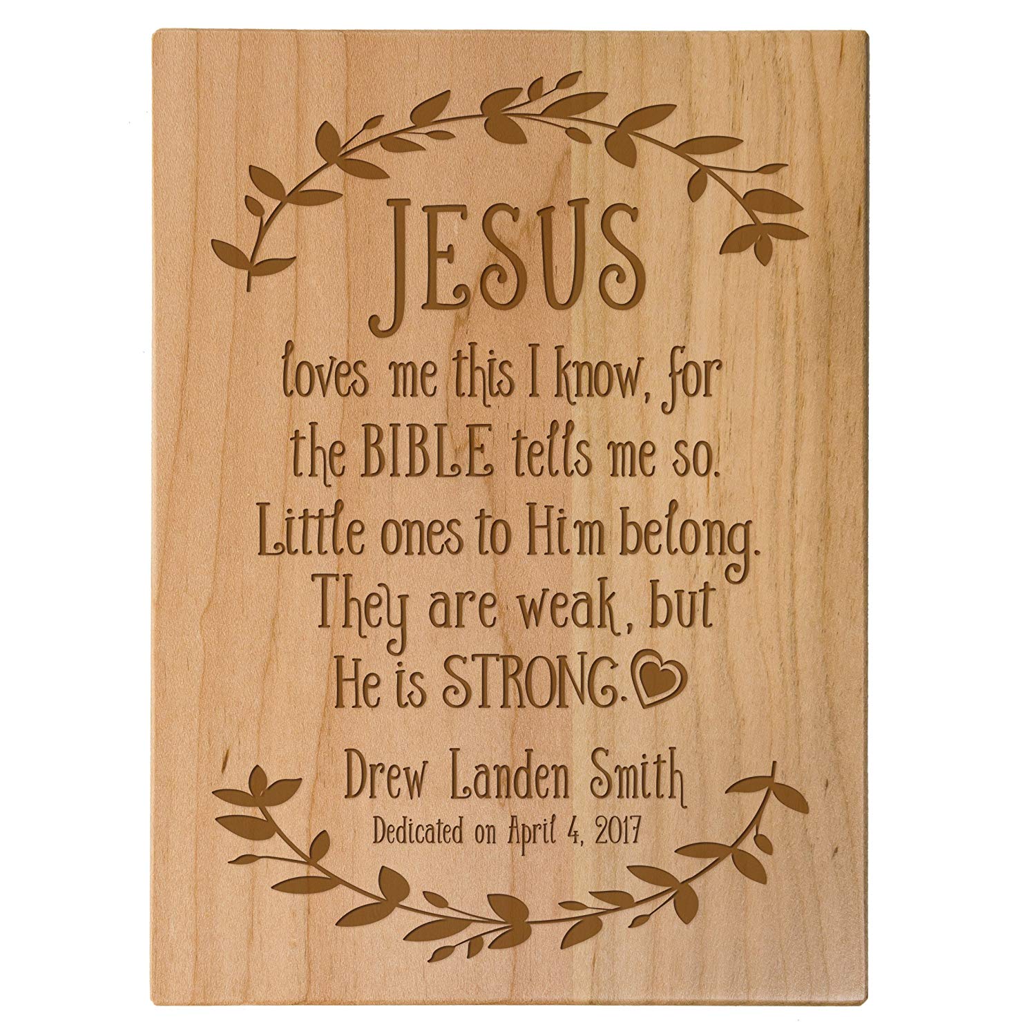Personalized Baptismal Gift for Godchild