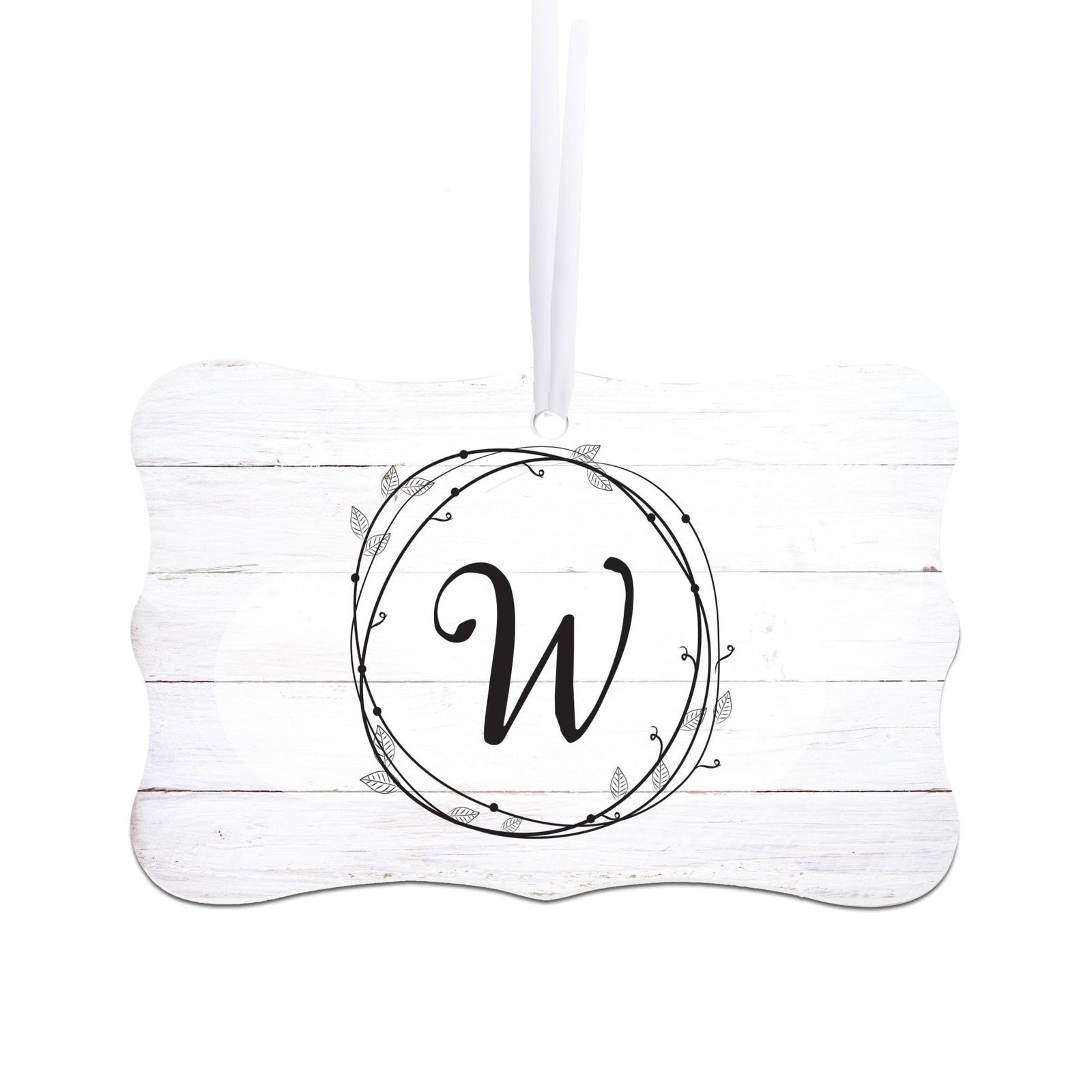 Personalized Digitally Printed Wedding Ornament 2.5” x 4” - LifeSong Milestones