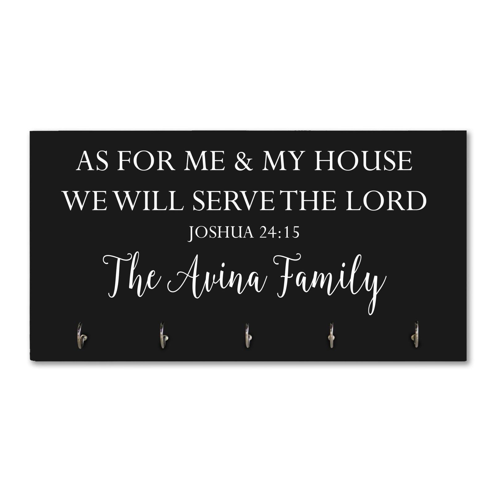 Personalized Established Key Holders - As For Me Name - LifeSong Milestones