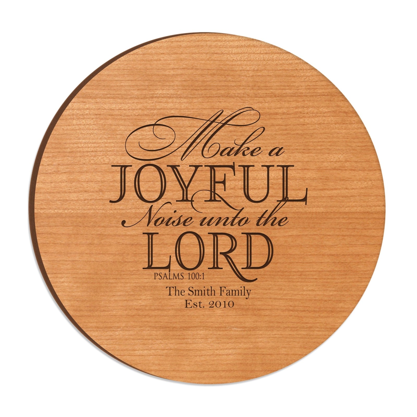 Personalized Family and Everyday Lazy Susan - Make A Joyful Noise - LifeSong Milestones
