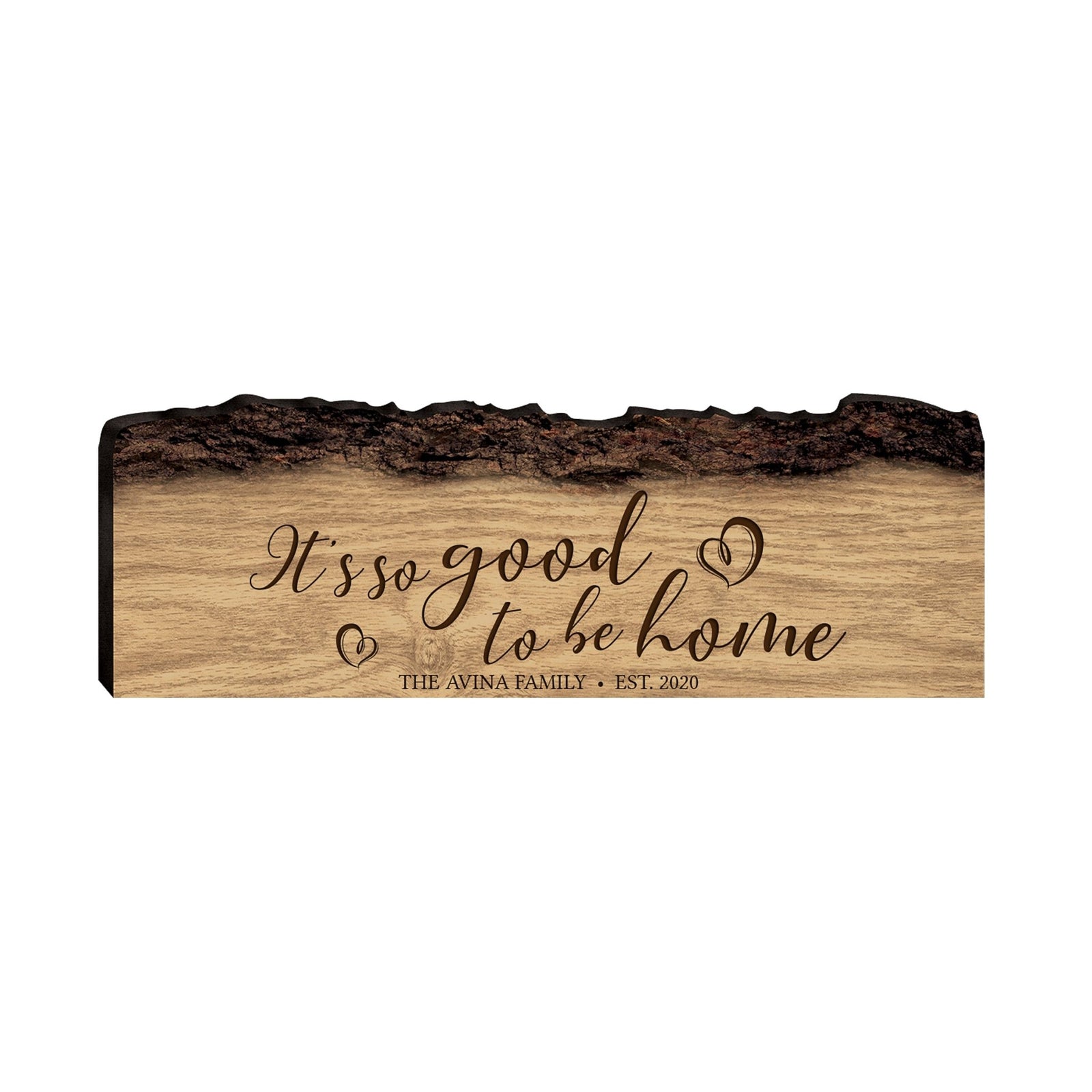 Personalized Family And Home Barky Wooden Wall Hanging Plaque 16x6 - HOME - LifeSong Milestones