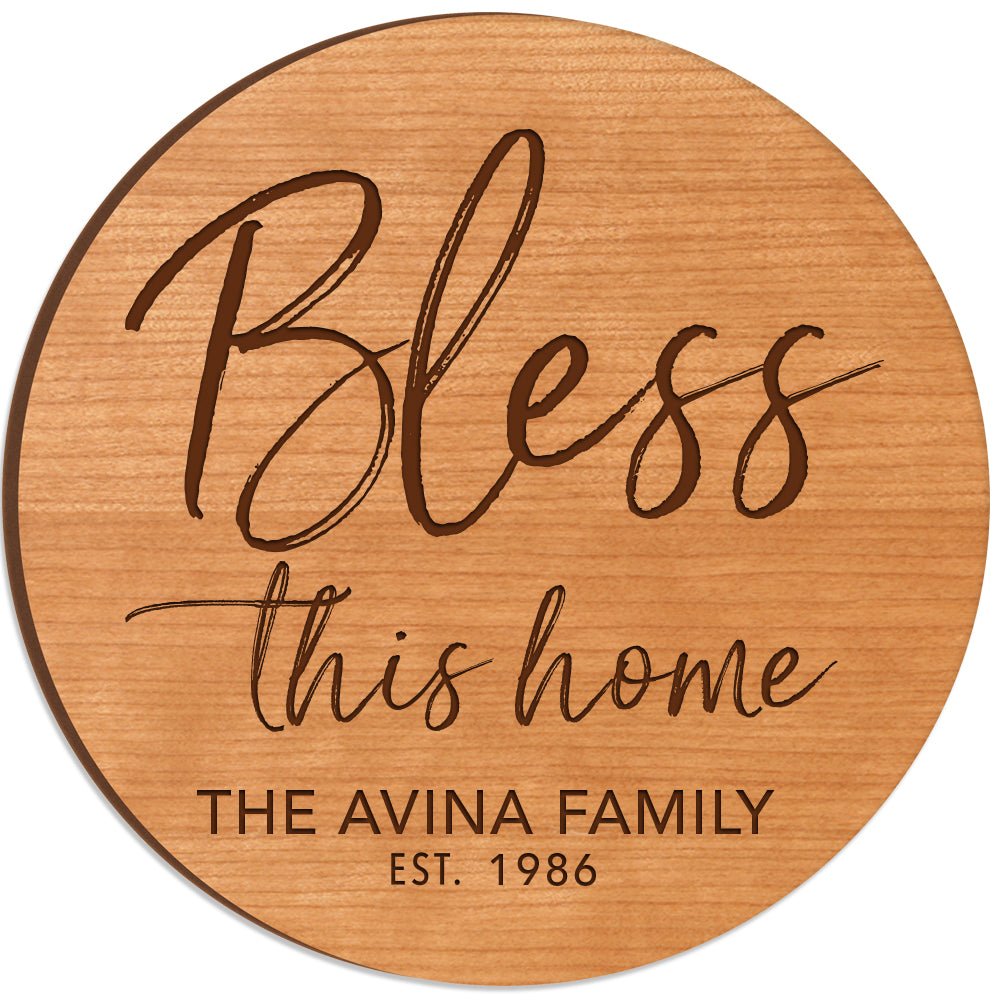 Personalized Family Established Lazy Susan Home Décor - LifeSong Milestones