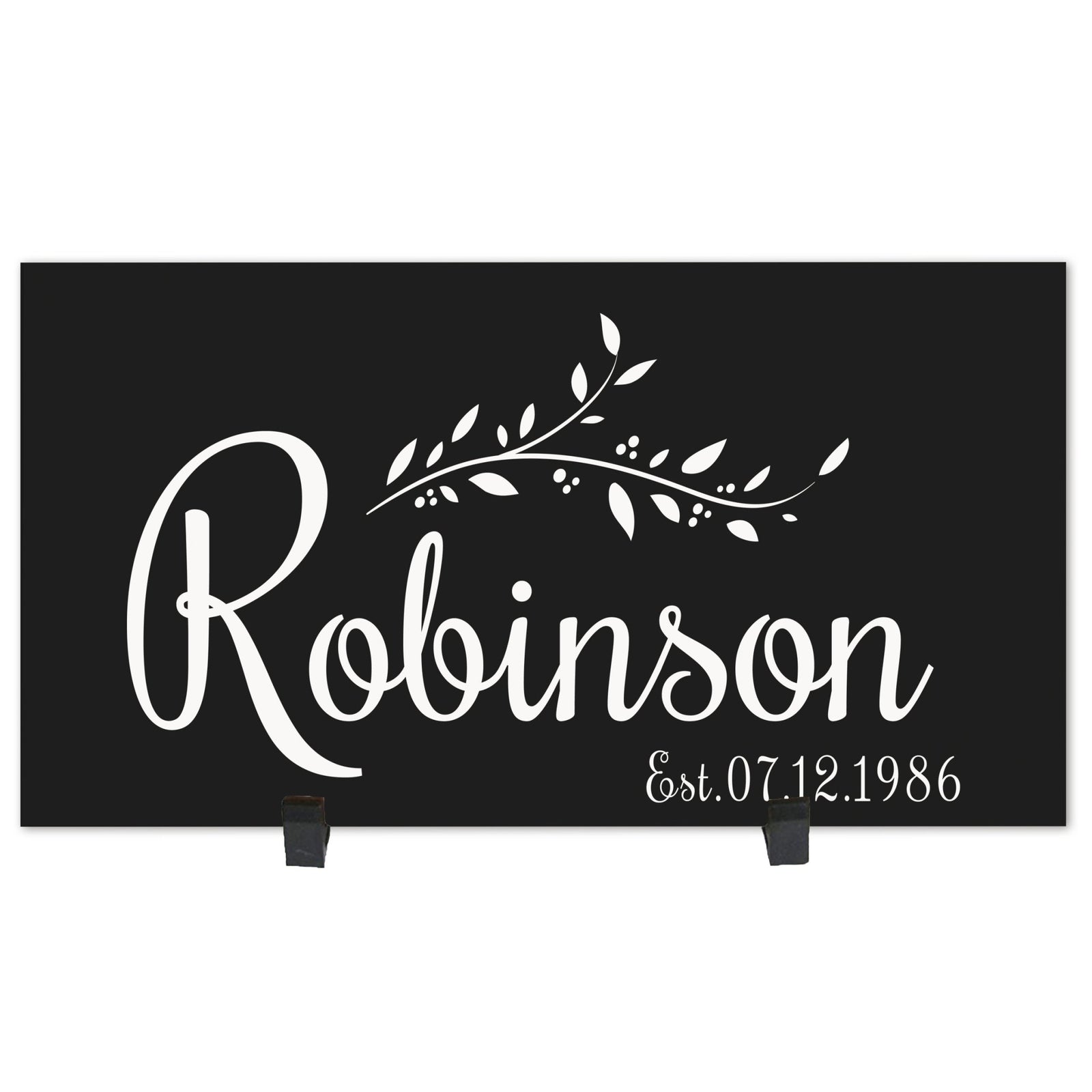 Personalized Family Housewarming Plaque - Family Name - LifeSong Milestones