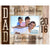 Personalized Father Birthday Photo Frame Gift - Hero and Love - LifeSong Milestones