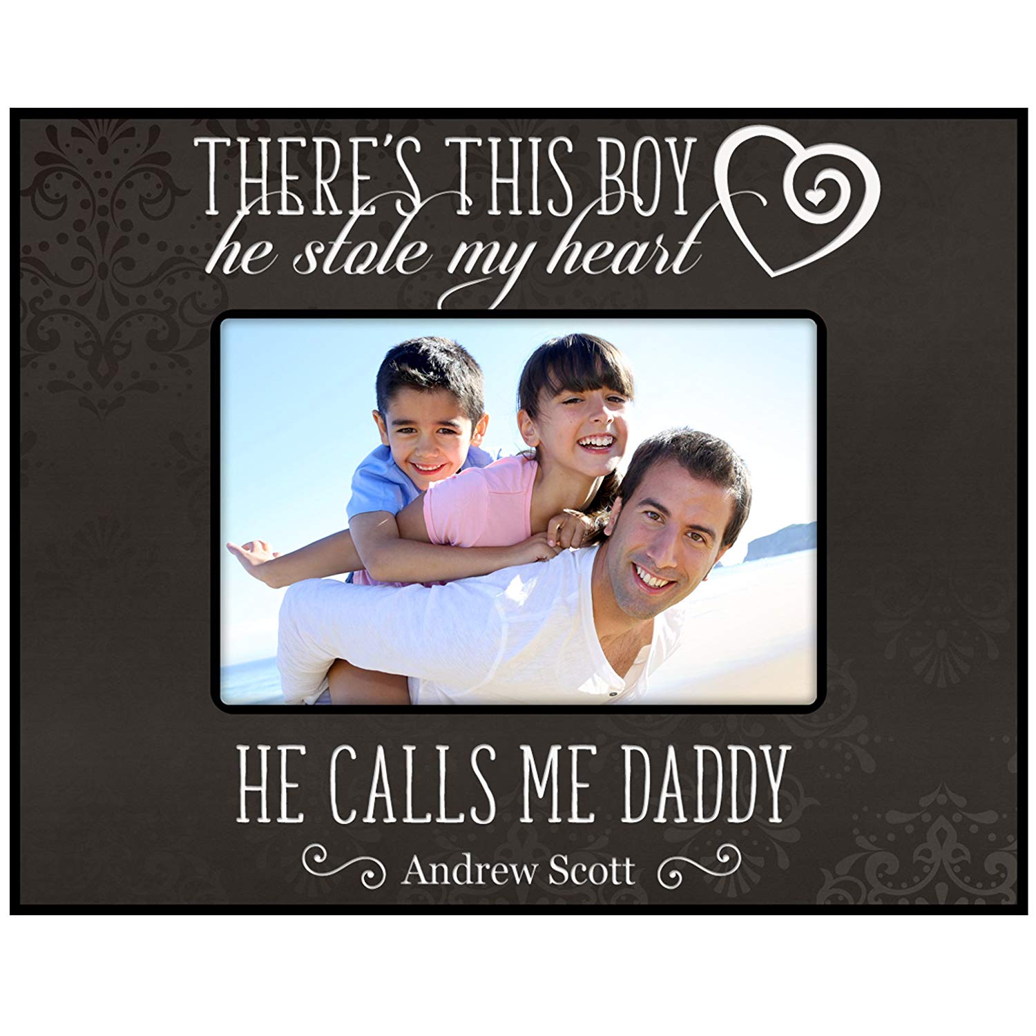Personalized Father's Day Photo Frame Gift - He Calls Me Daddy - LifeSong Milestones